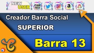 Lee más sobre el artículo Barra Superior 13 – Generar iconos sociales para tu biografia – Chaturbate