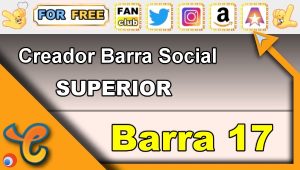 Barra Superior 17 – Generar iconos sociales para tu biografia – Chaturbate