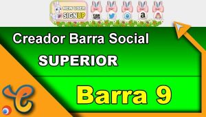 Barra Superior 9 – Generar iconos sociales para tu biografia – Chaturbate