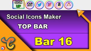 Read more about the article Top Bar 16 – Generate social icons for your Chaturbate BIO