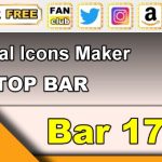 Top Bar 17 – Generate social icons for your Chaturbate BIO