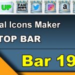 Top Bar 19 – Generate social icons for your Chaturbate BIO