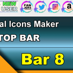 Top Bar 8 – Generate social icons for your Chaturbate BIO