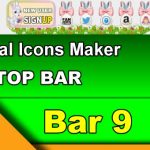 Top Bar 9 – Generate social icons for your Chaturbate BIO