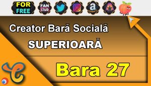 Bara Superioară 27 - Generează pictograme pentru biografia ta pe Chaturbate