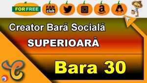 Bara Superioară 30 - Generează pictograme pentru biografia ta pe Chaturbate
