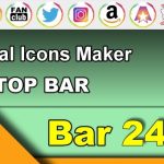 Top Bar 24 – Generate social icons for your Chaturbate BIO