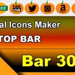 Top Bar 30 – Generate social icons for your Chaturbate BIO