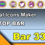 Top Bar 33 – Generate social icons for your Chaturbate BIO