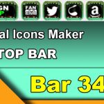 Top Bar 34 – Generate social icons for your Chaturbate BIO