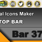 Top Bar 37 – Generate social icons for your Chaturbate BIO
