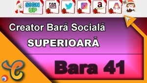 Bara Superioară 41 - Generează pictograme pentru biografia ta pe Chaturbate