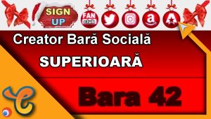 Bara Superioară 42 - Generează pictograme pentru biografia ta pe Chaturbate