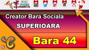Bara Superioară 44 - Generează pictograme pentru biografia ta pe Chaturbate