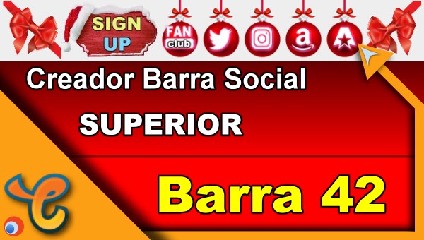 Barra Superior 42 - Generar iconos sociales para tu biografia - Chaturbate