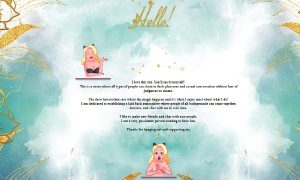 Design 102 - Chaturbate BIO profile already created