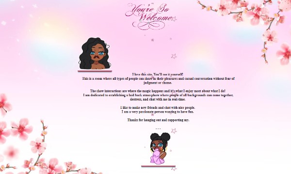 Design 103 - Chaturbate BIO profile already created