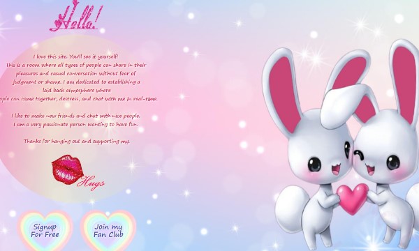 Design 104 - Chaturbate BIO profile already created