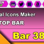 Top Bar 38 – Generate social icons for your Chaturbate BIO