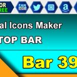 Top Bar 39 – Generate social icons for your Chaturbate BIO