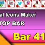 Top Bar 41 – Generate social icons for your Chaturbate BIO
