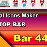 Top Bar 44 – Generate social icons for your Chaturbate BIO