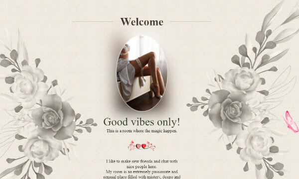 Design 110 - Chaturbate BIO profile already created