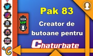 Read more about the article Pak 83 – Generator de butoane și pictograme pentru Chaturbate