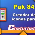 Pak 84 – Generador de iconos y botones de redes sociales para Chaturbate
