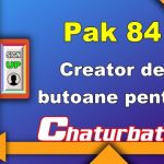 Pak 84 – Generator de butoane și pictograme pentru Chaturbate