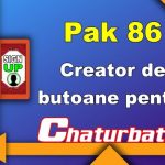 Pak 86 – Generator de butoane și pictograme pentru Chaturbate