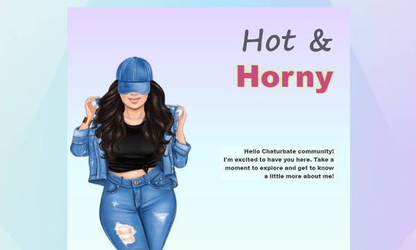 Desen 125 - profil VideoChat deja creat pentru Chaturbate