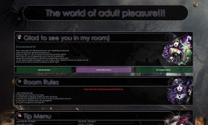 Design 131 - Chaturbate BIO profile already created
