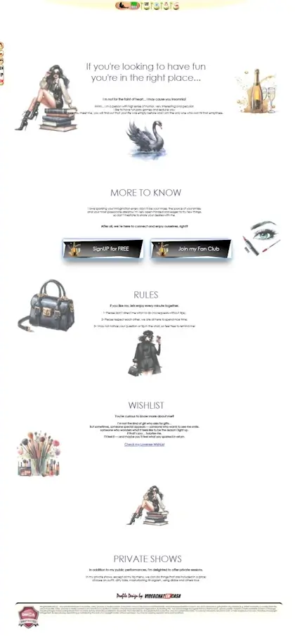demo Design 142 - Chaturbate BIO profile already created - Erotic Video Chat at Home demo Design 142 - Chaturbate BIO profile already created