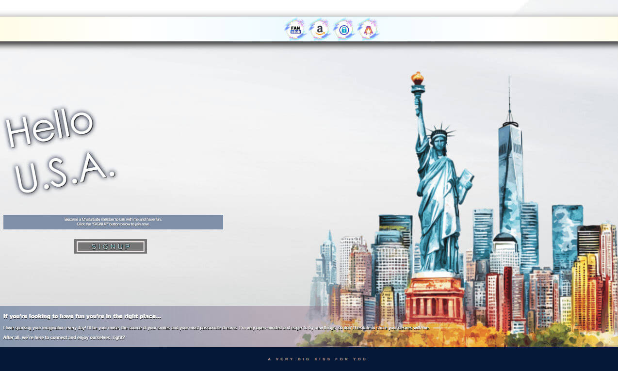 Diseño 147 - perfil VideoChat Chaturbate ya creado