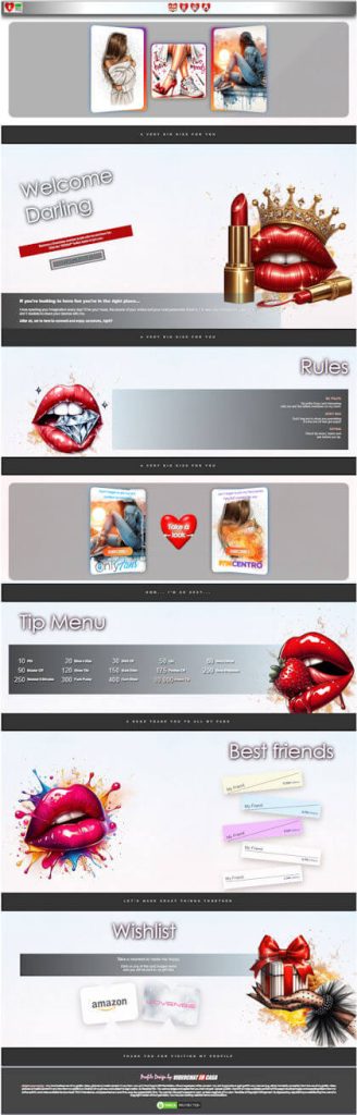 demo Desen 161 - profil VideoChat deja creat pentru Chaturbate