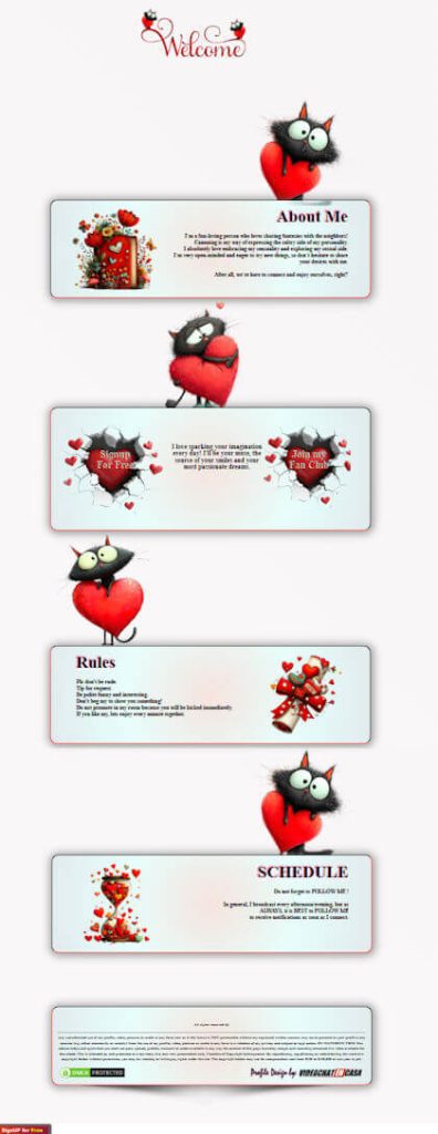 demo - Design 155 - Chaturbate BIO profile already created - Erotic Video Chat at Home demo - Design 155 - Chaturbate BIO profile already created